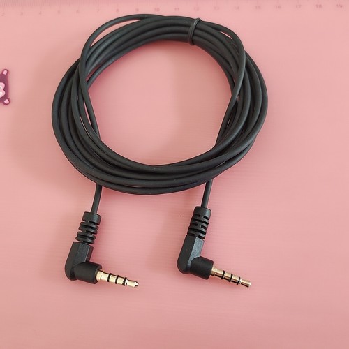 3meter/10ft 3.5MM Male To Male Car AUX Cord Studio Audio Extension Bent Cable - Picture 3 of 3