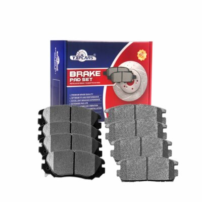 Front & Rear Ceramic Brake Pads For 2010 2011 2012 - 2017 Chevy Equinox Terrain