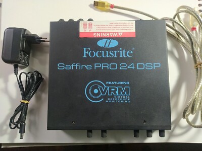 Focusrite Saffire PRO 24 DSP Firewire Audio Interface PC/Mac - 16-in/8-out, Midi
