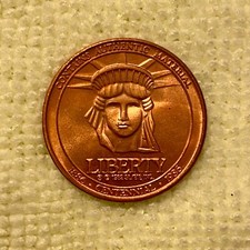 Vintage Sears Roebuck & Co “Celebrating New Century” 1986 Token