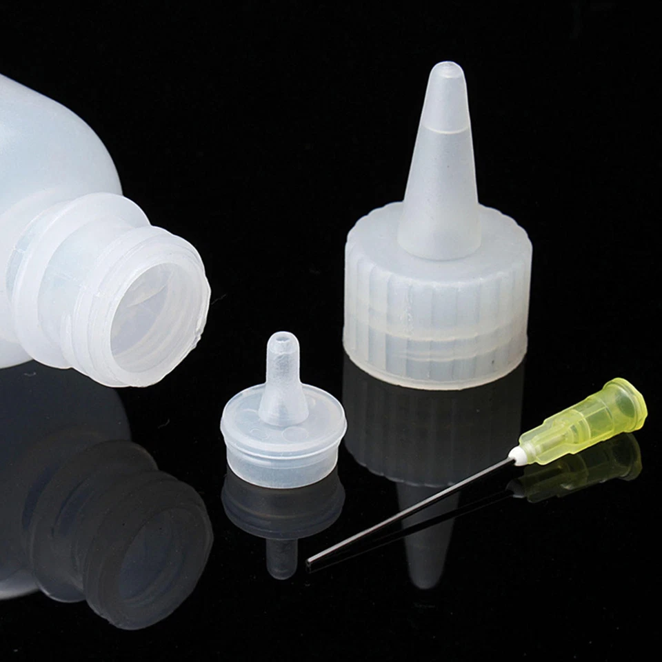 Needle Tip Applicator Bottle Quilling Tool Precision Tip Squeeze Bottle Brightly - Image 4 of 4