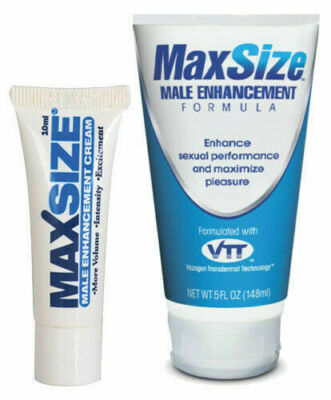 MAX Size Cream Sexual Performance Enhancement Enlargement Lubricating Sex Gel