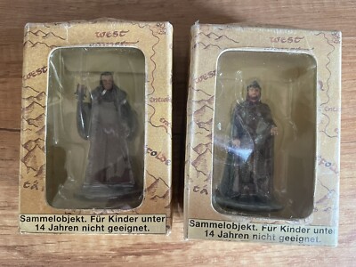 Herr der Ringe Figuren Eaglemoss 2 Stück New Line Cinema ca. 6,5cm NEU OVP