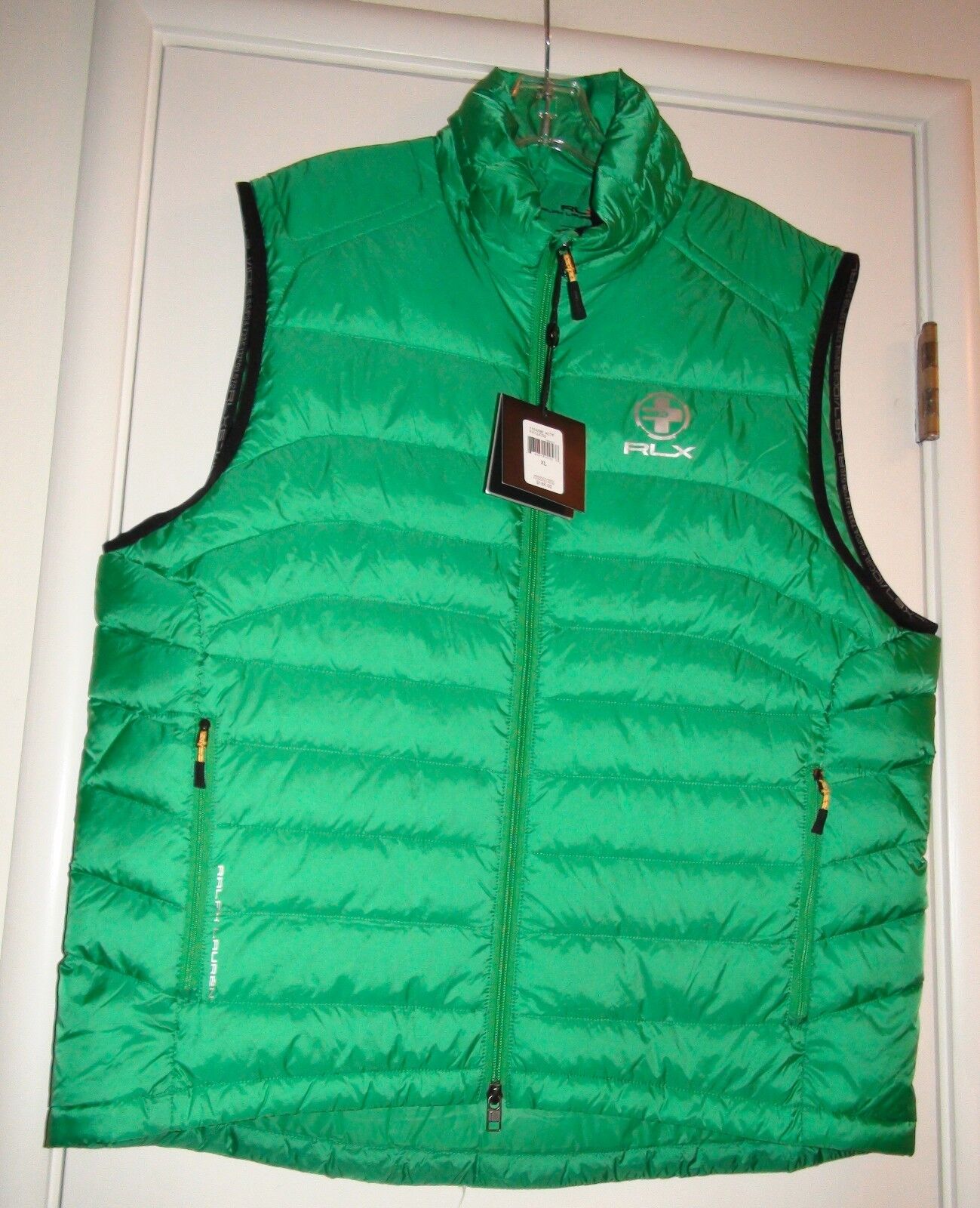 RLX Ralph Lauren Men's Green Explorer Down Vest Size 2XL | eBay