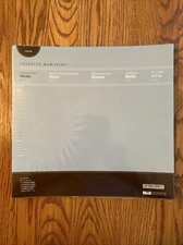 Creative Memories 12x12 White Scrapbook Pages 15 Sheets/30 Pages 2008 ISO 18902