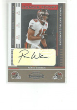 2005 PLAYOFF CONTENDERS #160 PARIS WARREN   AUTO  RC  