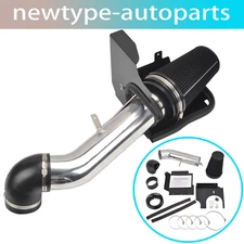 For 99-07 Chevy GMC V8 4.8L/5.3L/6.0L Heat Shield Cold Air Intake Kit 4" Silver