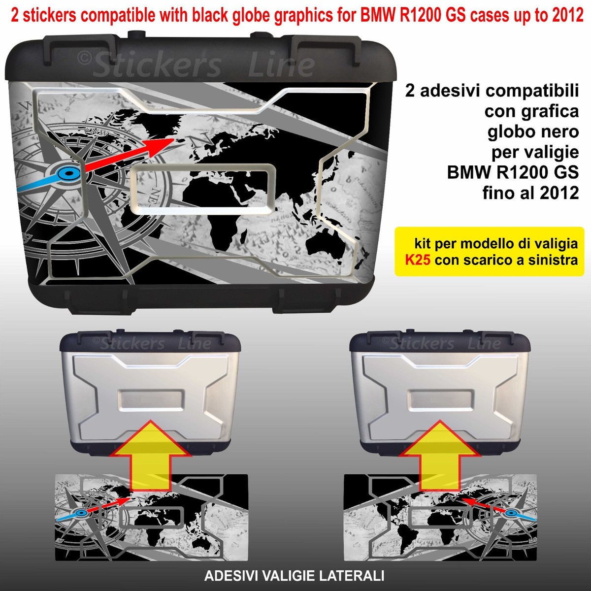 Kit Riparazione Ricambi Borse Laterali Bmw GIVI Kit Borse Laterali