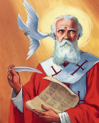 Catholic print picture - St Basil the Great N - 8'' x 10'' ready to be framed