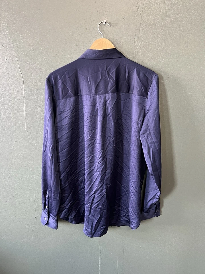 Gap Mens Blue Long Sleeve Button Up Shirt Size Large Tall NWT - Image 2 of 3