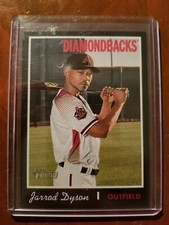 2019 Topps Heritage Jarrod Dyson #338 Black Border Parallel SP arizona dbacks