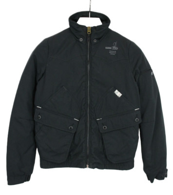 G-Star Ontario Bomber Jacke Damen Klein Reißverschluss Hoher Kragen Gepolstert