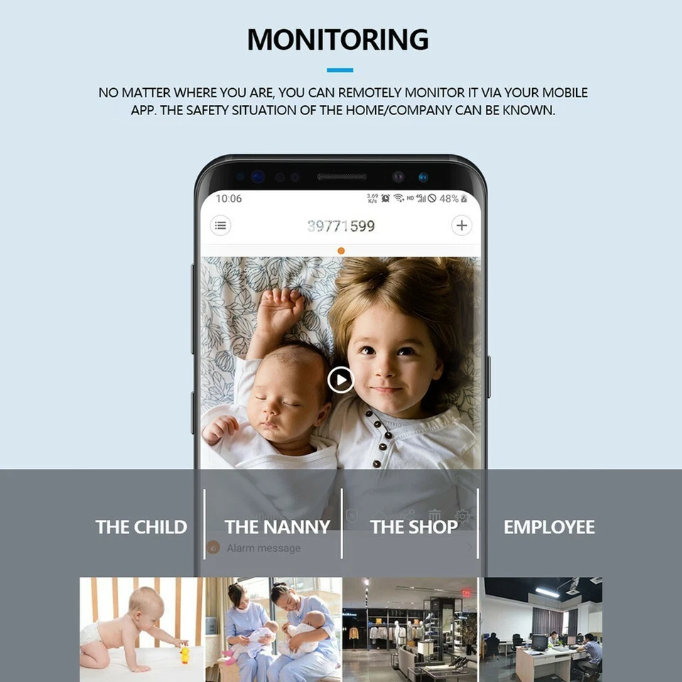 3 Antenna Wireless CCTV IP CAMERA 1080P Full HD 2MP - Image 4 of 4