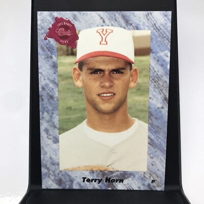 1991 CLASSIC DRAFT PICKS TERRY HORN BOSTON RED SOX #96