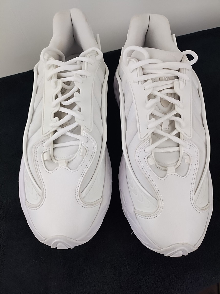Men's Adidas Oznova White - Gray Size 10.5 130130-551 Slightly