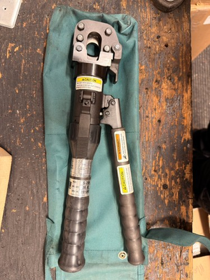 #ad #ad Huskie Tools Hydraulic Cutting Tool: Hand Pump guillotine Head 10000 PSI $500.00