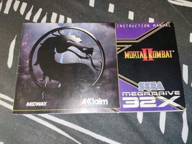 Mortal Kombat II for Sega 32x Boxed Complete with Manual