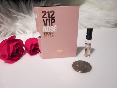 CAROLINA HERRERA 212 VIP ROSE ELIXIR 1.5ml .05fl oz x 1 PERFUME SPRAY SAMPLE