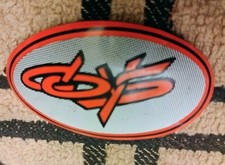 1 New 2 Coys Wheels Orange Wheel Center Cap Emblem For 255l190 S509-41