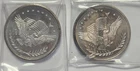 (2) 1 Ounce .999 Fine Silver Trade Unit Silver Rounds