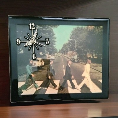 Beatles Abbey Road Wall Clock Rare Vintage Collectible 70s-80s