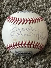 Brooks Robinson Autographed Baseball Rawlings HOF 1983 Inscription Orioles MLB