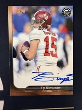 #PF-TYS TY SIMPSON 2024 PULSE PREMIERE ALABAMA sports AUTOGRAPH