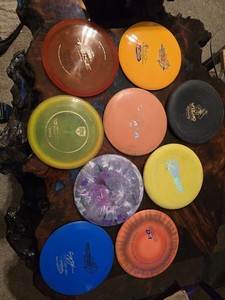 Discmania Discraft Innova Disc Golf Set 9 Multicolor Discs with Bag