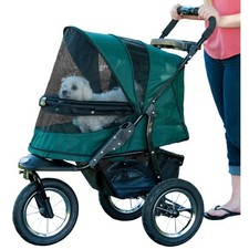 Pet Gear No-Zip Jogger Pet Stroller for Cats/Dogs, Zipperless Entry, Airless ...
