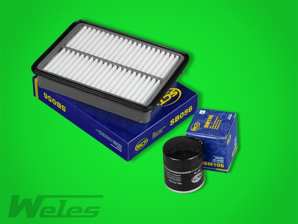 FS200 Inspektionspaket Luftfilter ÖLfilter Toyota Corolla 1,3 1,4-image