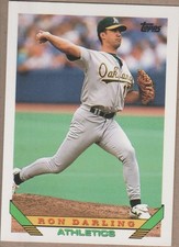 1993 TOPPS RON DARLING #182