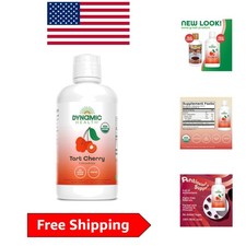 Organic Tart Cherry Juice Concentrate - Unsweetened Antioxidant Rich 32 Fl Oz