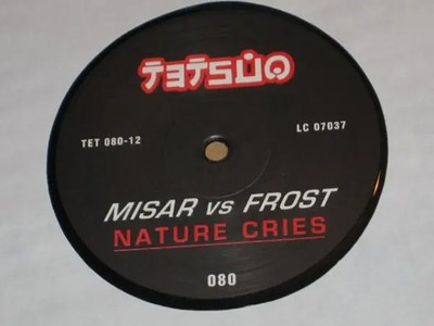 Misar vs. DJ Frost Nature Cries Vinyl Single 12inch Tetsuo
