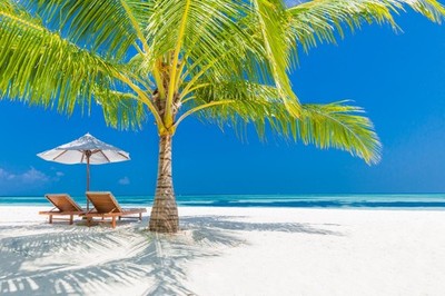 Vacation Holiday in Paradise Photo Art Print Poster 18x12