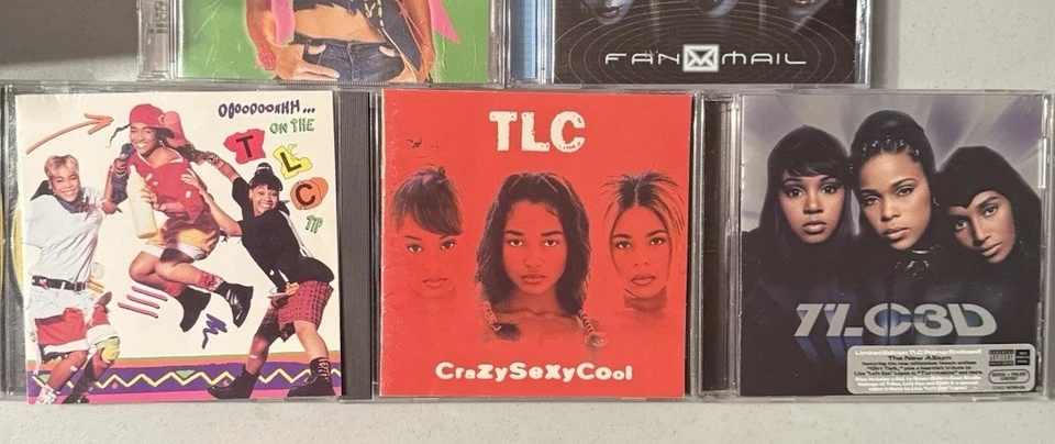 TLC & Left Eye 5CD Lot. Fanmail, TLC3D, Supernova, Crazy Sexy Cool, & On TLC Tip - Image 2 of 4