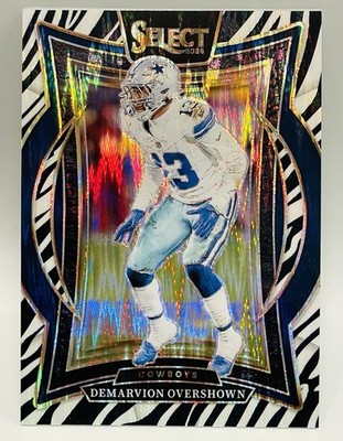 Demarvion Overshown *Zebra* 2024 Panini Select Concourse Level SSP