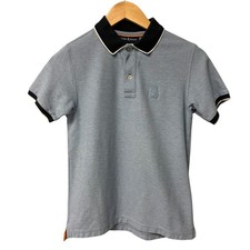 Psycho Bunny Boys Hart Pima Cotton Piqu Polo Shirt Kid Size L 14-16 Classic EUC