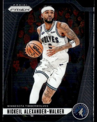 NICKEIL ALEXANDER-WALKER 2024-25 PANINI PRIZM MINNESOTA TIMBERWOLVES #135