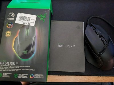 Razer Basilisk V3  Customizable Ergonomic Wired Gaming Mouse