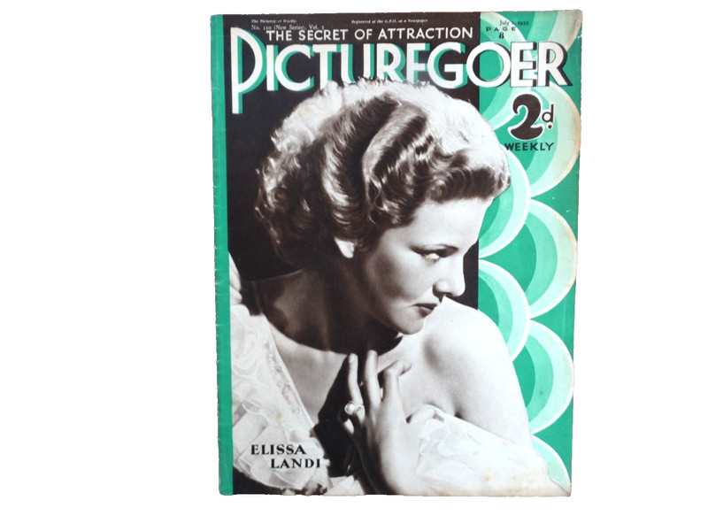 Picturegoer – July 1, 1933 – Elissa Landi/Ramon Navarro 