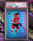 2023 UD ALLURE HOCKEY COLOR FLOW BLUE-PURPLE CONNOR BEDARD ROOKIE PSA10 (RC)
