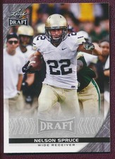 2016 Leaf Draft #68 Nelson Spruce Rookie College Colorado Buffalos Mint