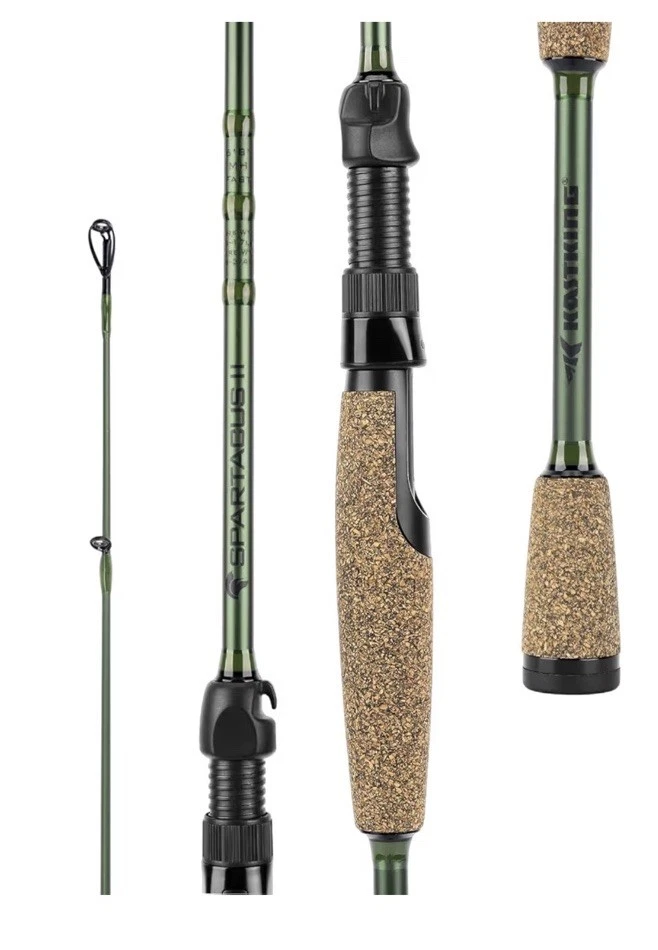 KastKing Spartacus II Fishing Rods - IM6 Graphite Blanks Casting & Spinning Rods