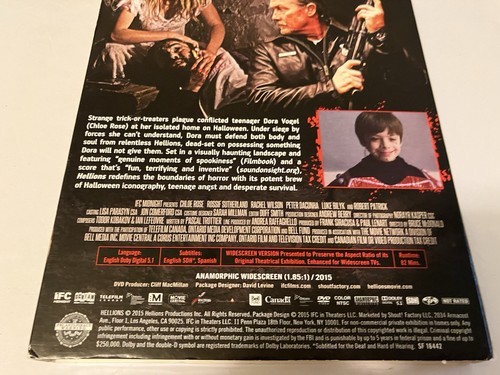 HELLIONS DVD 2015 SCREAM FACTORY CHLOE ROSE ROBERT PATRICK HALLOWEEN TEEN ANGST - Picture 6 of 7