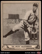 1940 Play Ball #119 Grover Alexander Phillies HOF 3 - VG