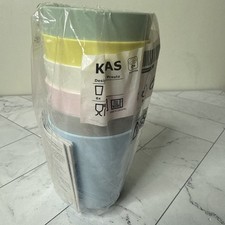 Ikea Kalas Children Kids Plastic Cups Pastel Colors 6 Cups New 8oz