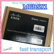Cisco MGBSX1 Gigabit Ethernet 1000 SX Mini-GBIC SFP 850nm 1000m Fast Ship New 