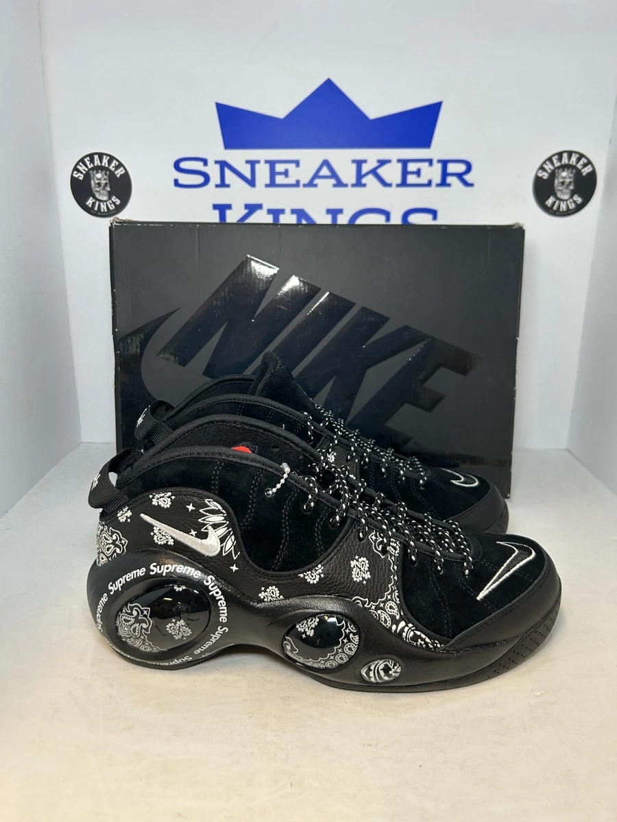 Nike Supreme x Air Zoom Flight 95 SP Black for Sale | Authenticity