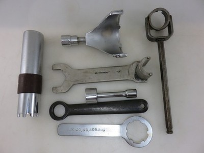 Wright & Other Unknown Aircraft Aviation Tool Wrench 7pc Lot For Pratt Whitney