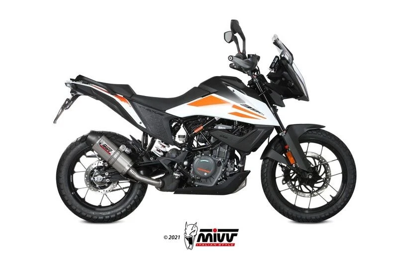 Silencieux MIVV Oval - KTM 390 Adventure - Photo 3/4